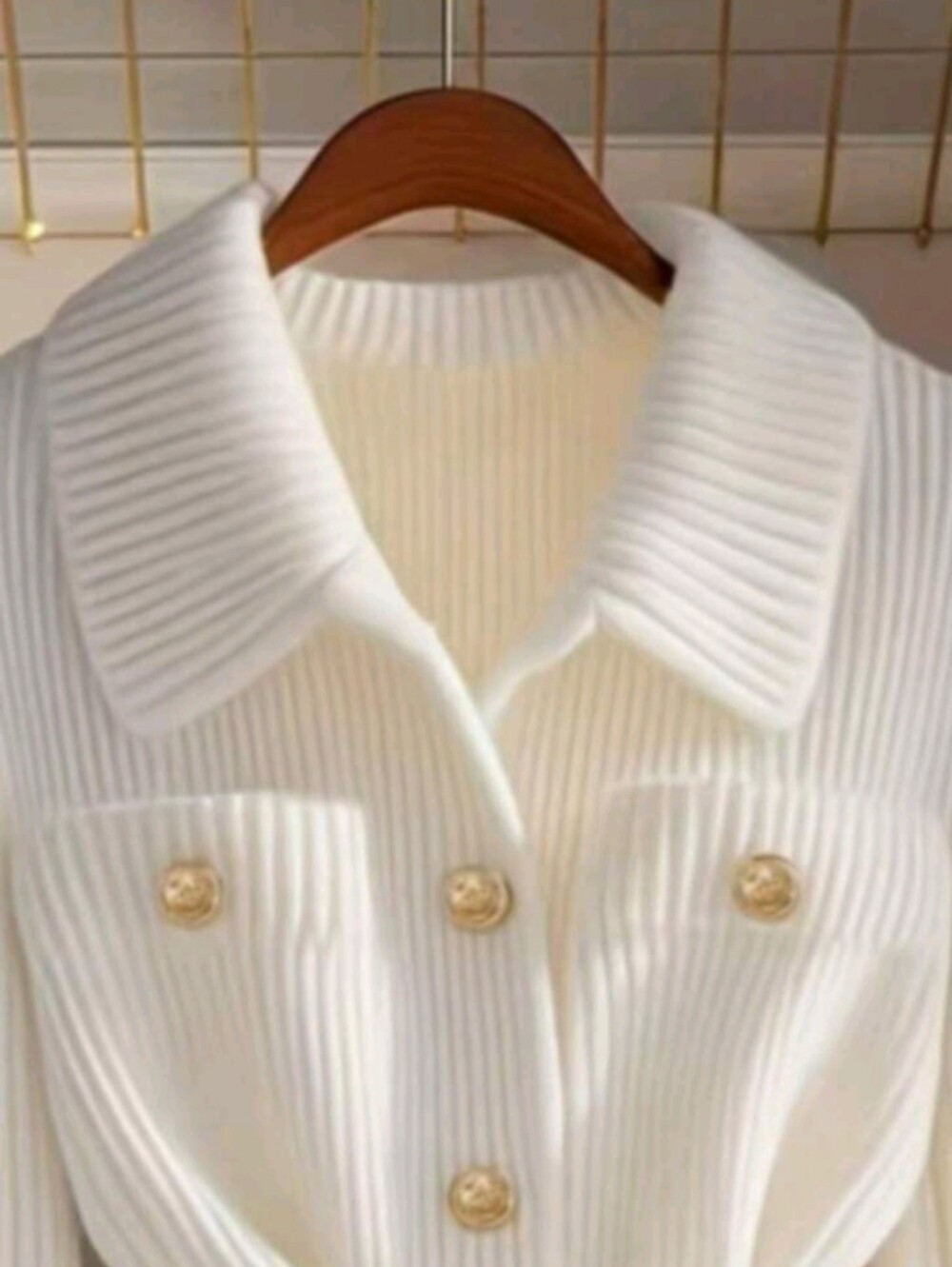Women's New Autumn/Winter Elegant Casual Knit Cardigan, Solid Color Minimalist - Picture 4 of 5